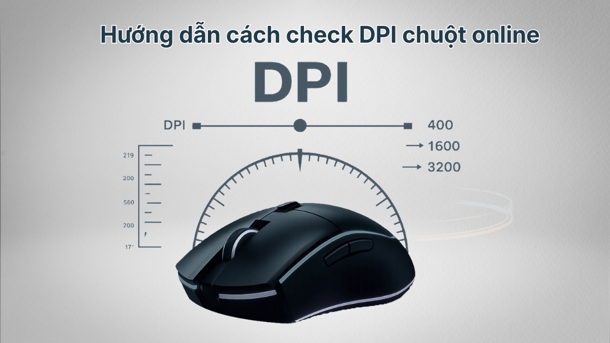 Hướng dẫn cách check DPI chuột online đơn giản, nhanh chóng
